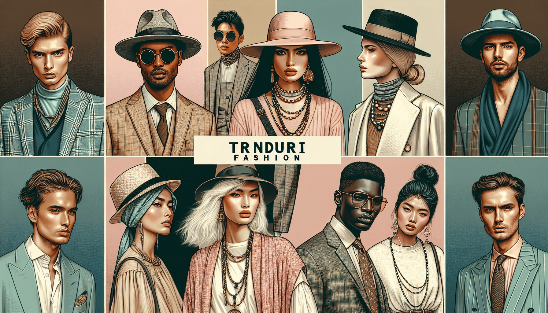 Explorând Trendurile Fashion ale Anului 2025: Culori Vibrante și Stiluri Retro în Prim-Plan