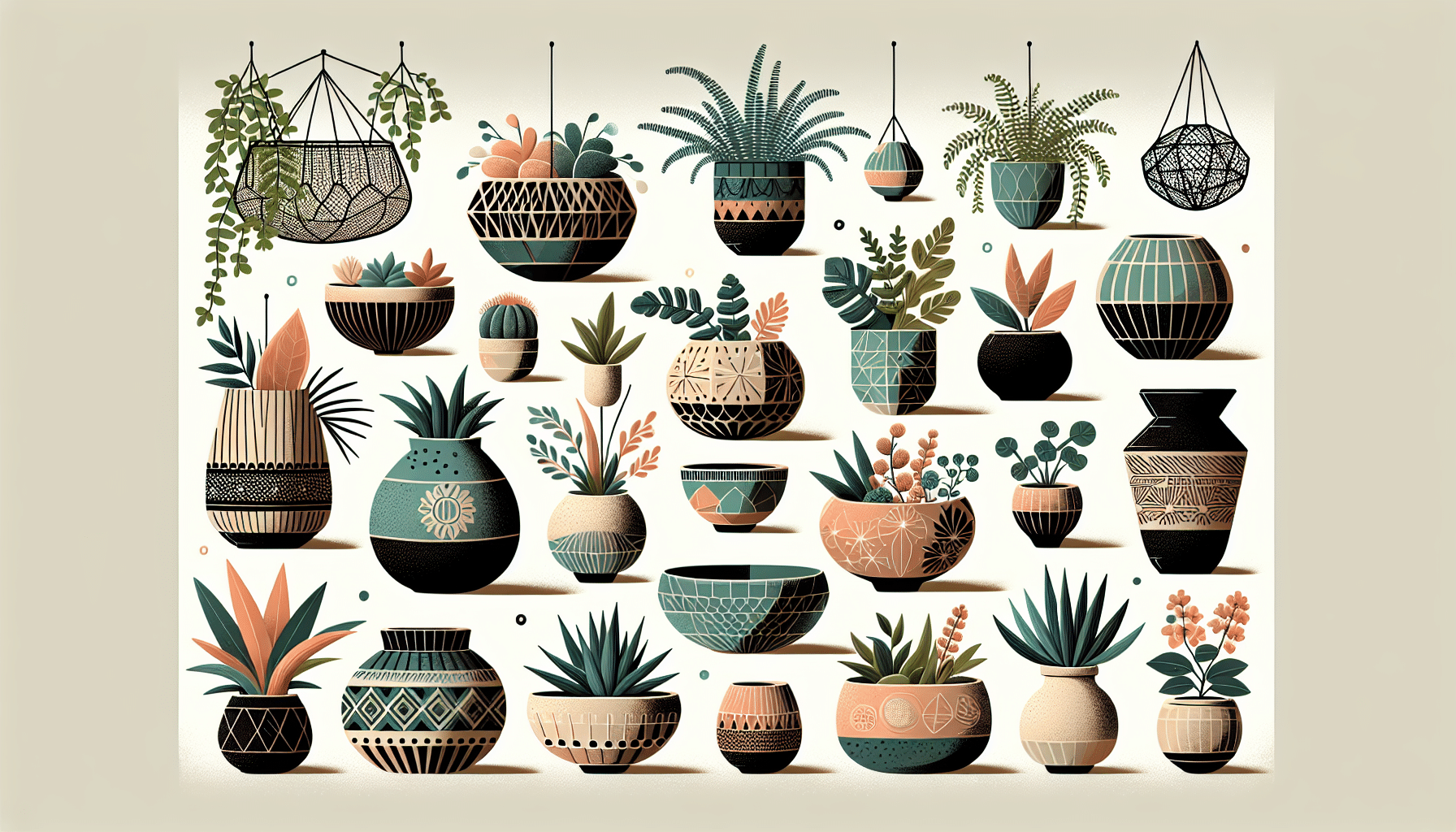 Cele mai creative ghivece pentru plante din 2025: Inspiratie si tendinte de ultima ora