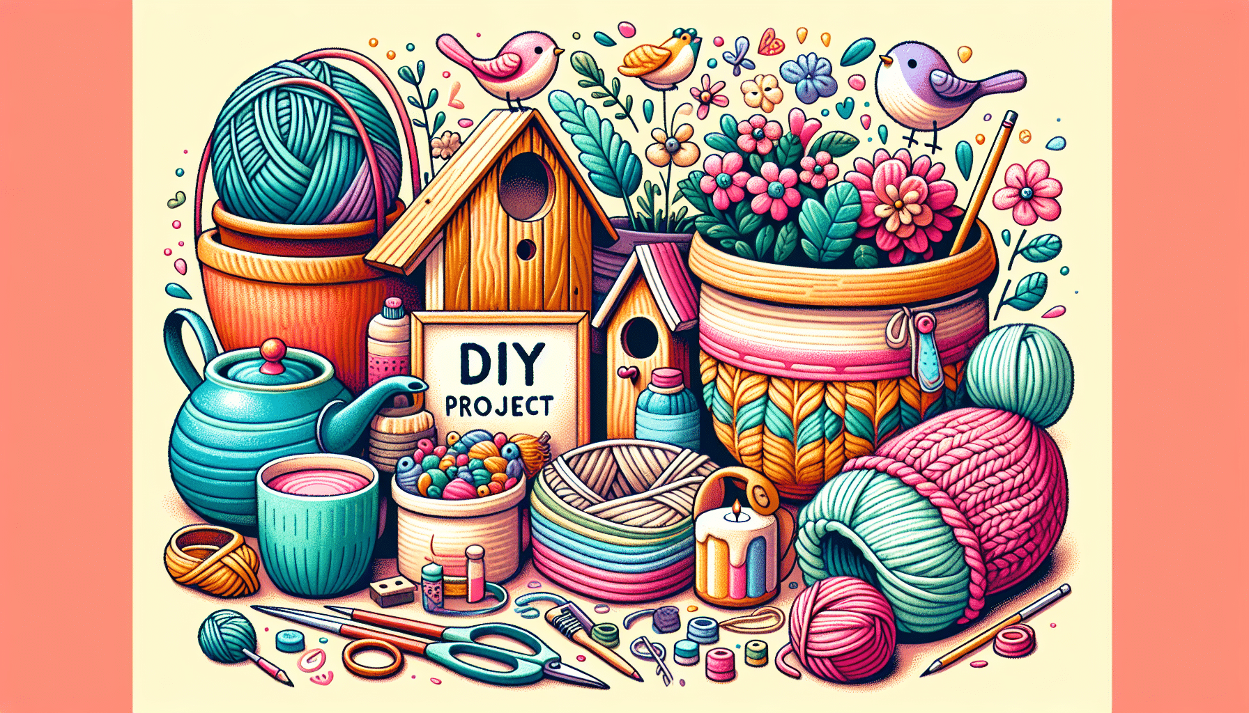 Cele mai creative proiecte DIY pentru 2025: Idei inovatoare pentru a-ti transforma casa!