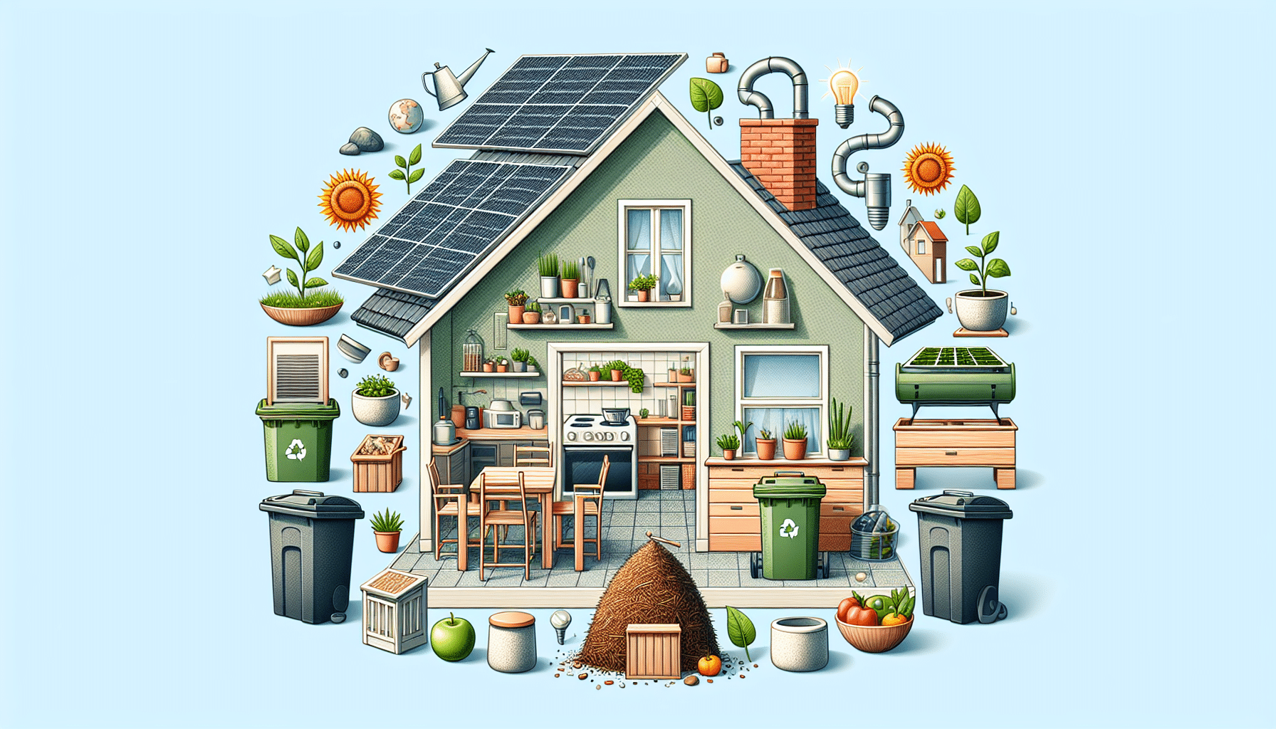 5 Modalități inovatoare de a crește sustenabilitatea în casa ta în 2025