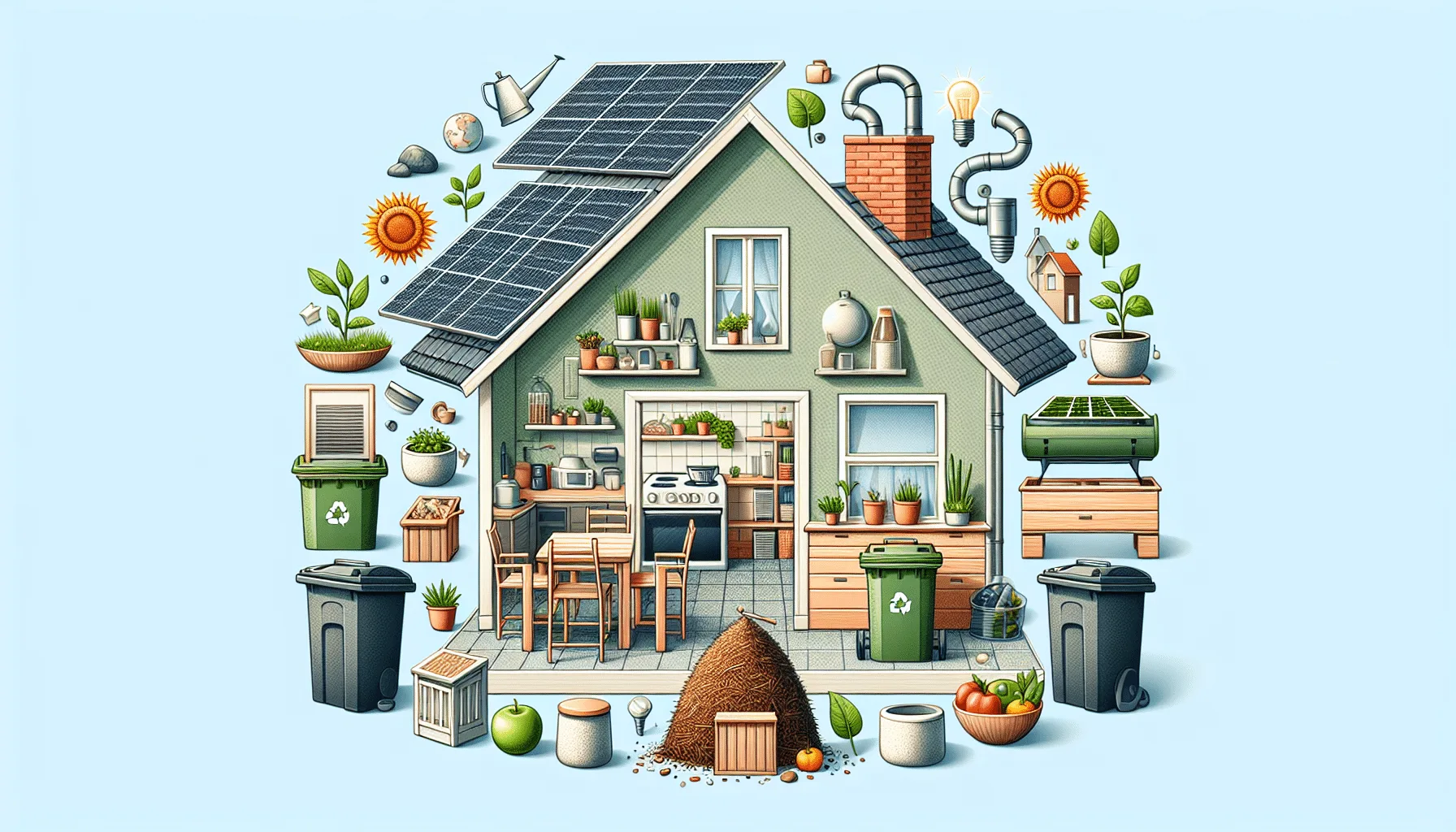 5 Modalități inovatoare de a crește sustenabilitatea în casa ta în 2025