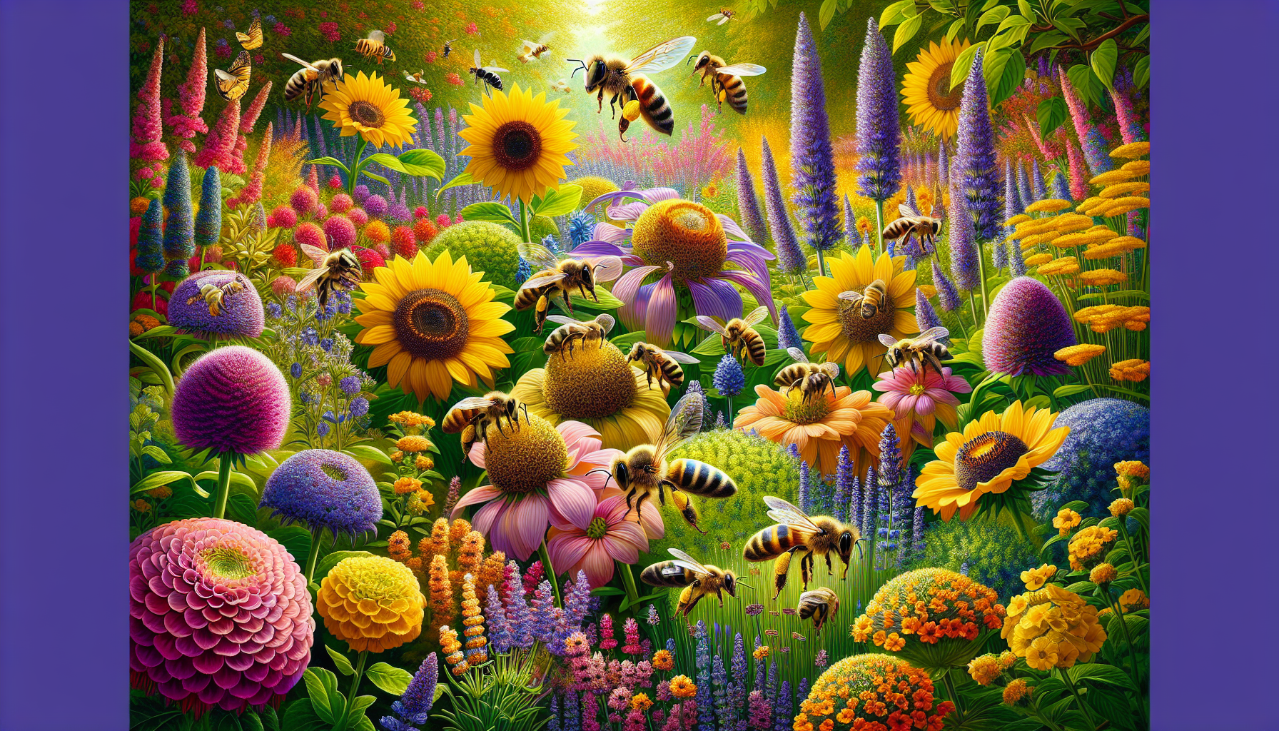 Cele mai bune flori pentru albine în 2025: Ghid complet de cultivare și îngrijire