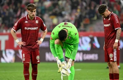 Cosmar pentru Rapid. Doi jucatori cheie s-au accidentat grav in acelasi meci