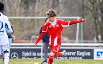 Un roman de 13 ani face senzatie la Bayern. Viitorul decar al nationalei a fost descoperit