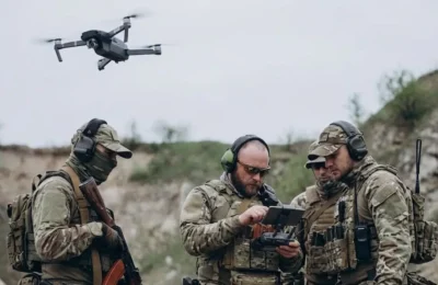 Scut deasupra Romaniei. Sute de militari si specialisti ucraineni testeaza 215 echipamente antidrona