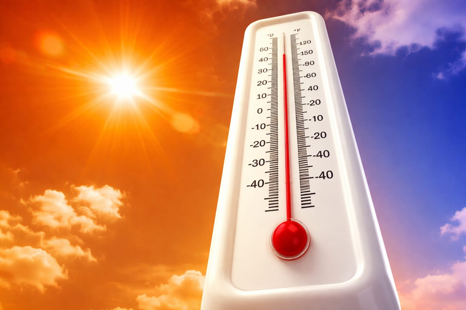 Temperaturi de până la 41 de grade marți în România și furtuni în a doua parte a zilei