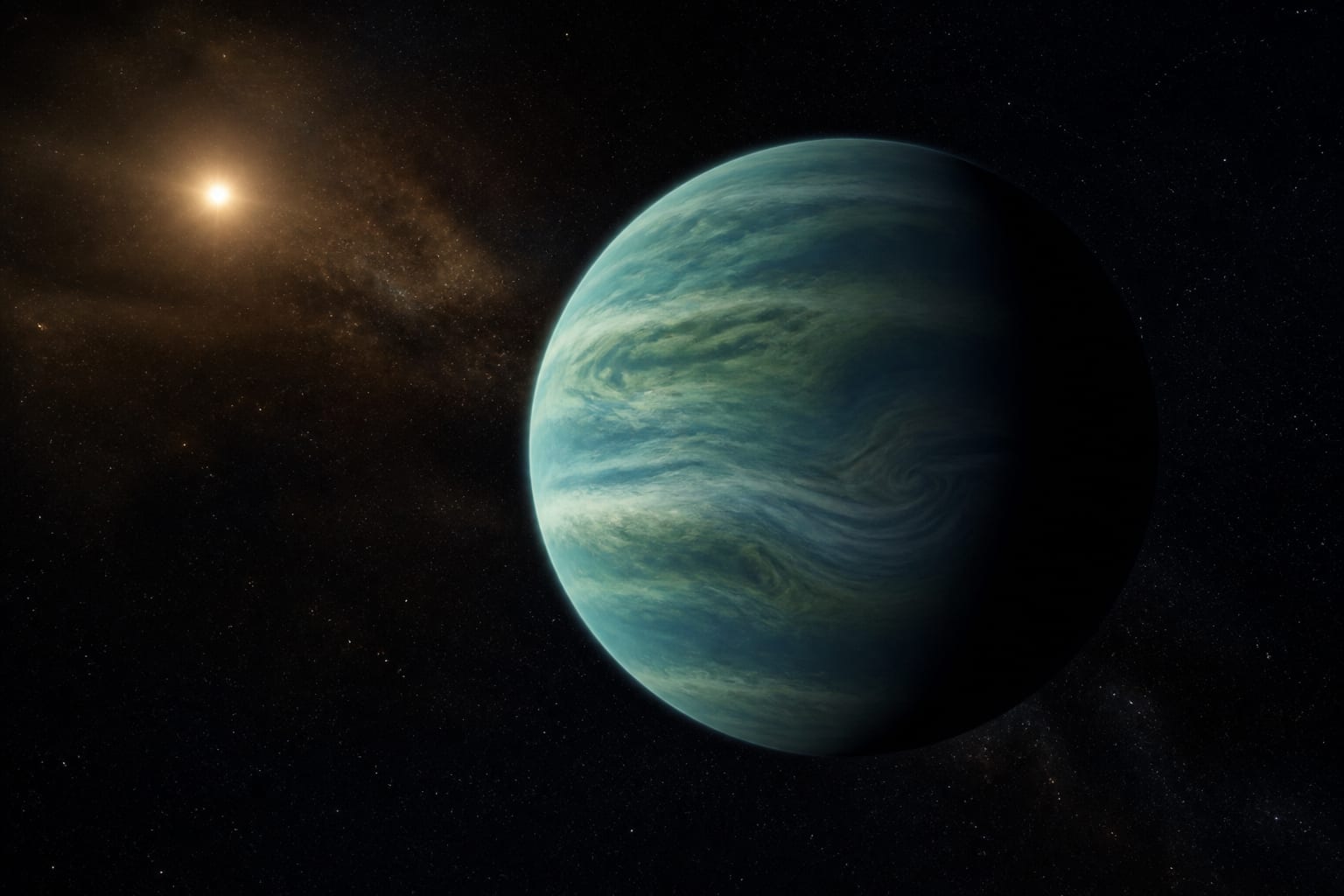 A fost confirmată pentru prima dată o atmosferă pe o planetă considerată locuibilă