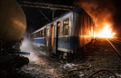 Trenul Suceava Constanța a lovit o cisternă în Bacău, 200 de pasageri au fost evacuați