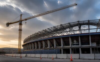 Un muncitor român de 54 de ani a murit pe șantierul Camp Nou