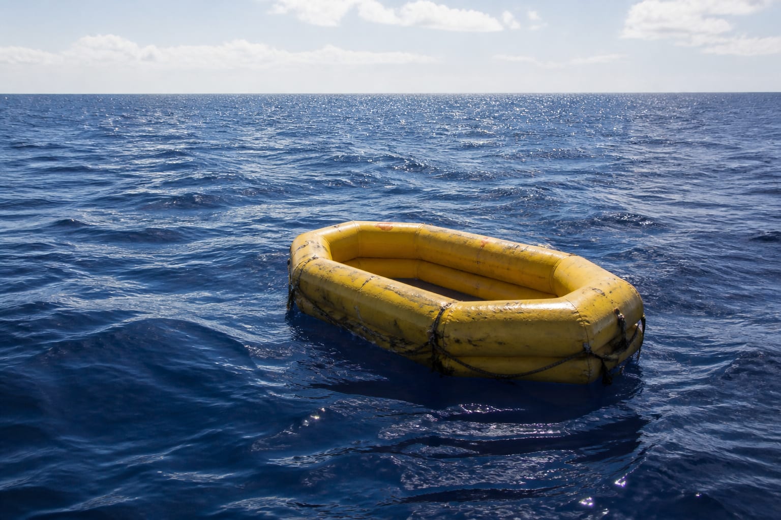 Un navigator a fost salvat după o lună în derivă pe Oceanul Pacific