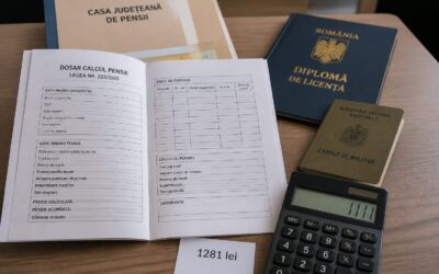 Calculul pensiei include anii de facultate și stagiul militar