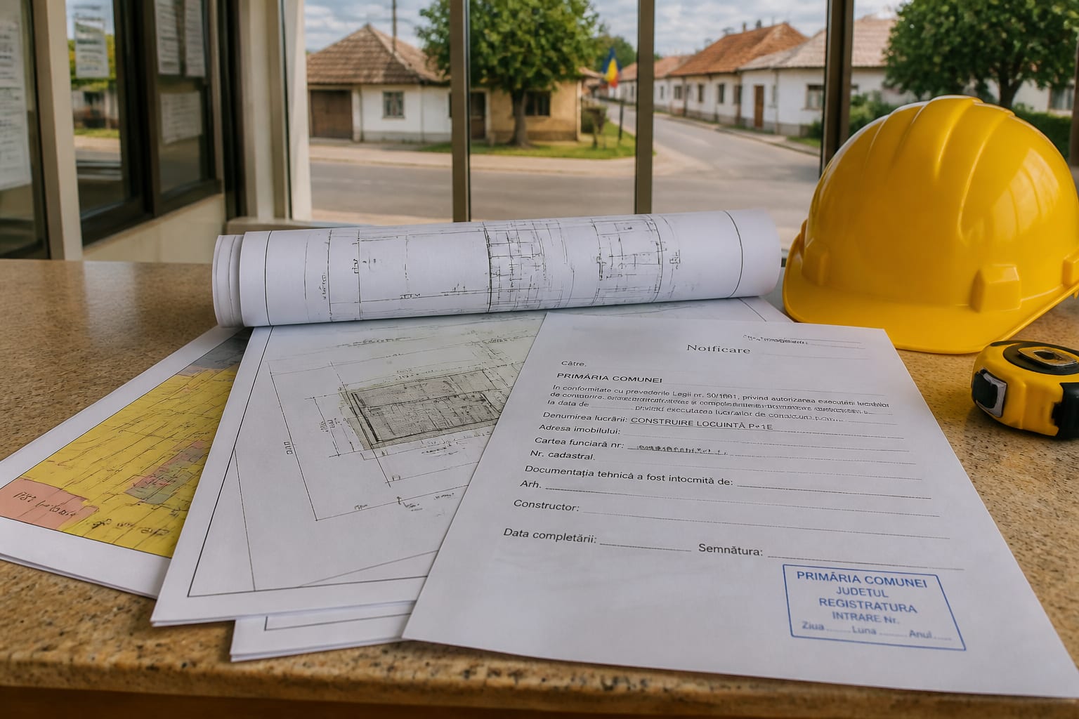 Casele de până la 150 mp la țară se pot construi fără autorizație de construire din 25 august