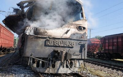 Doi mecanici de tren au murit în Odesa după ce o dronă a lovit locomotiva