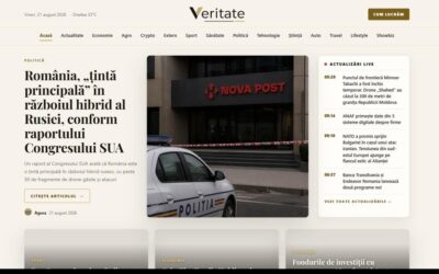 O nouă platformă de știri din România publică articole scrise integral de inteligență artificială