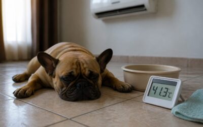 Peste 41 de grade Celsius devine o temperatură critică pentru câini și pisici