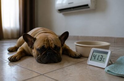 Peste 41 de grade Celsius devine o temperatură critică pentru câini și pisici