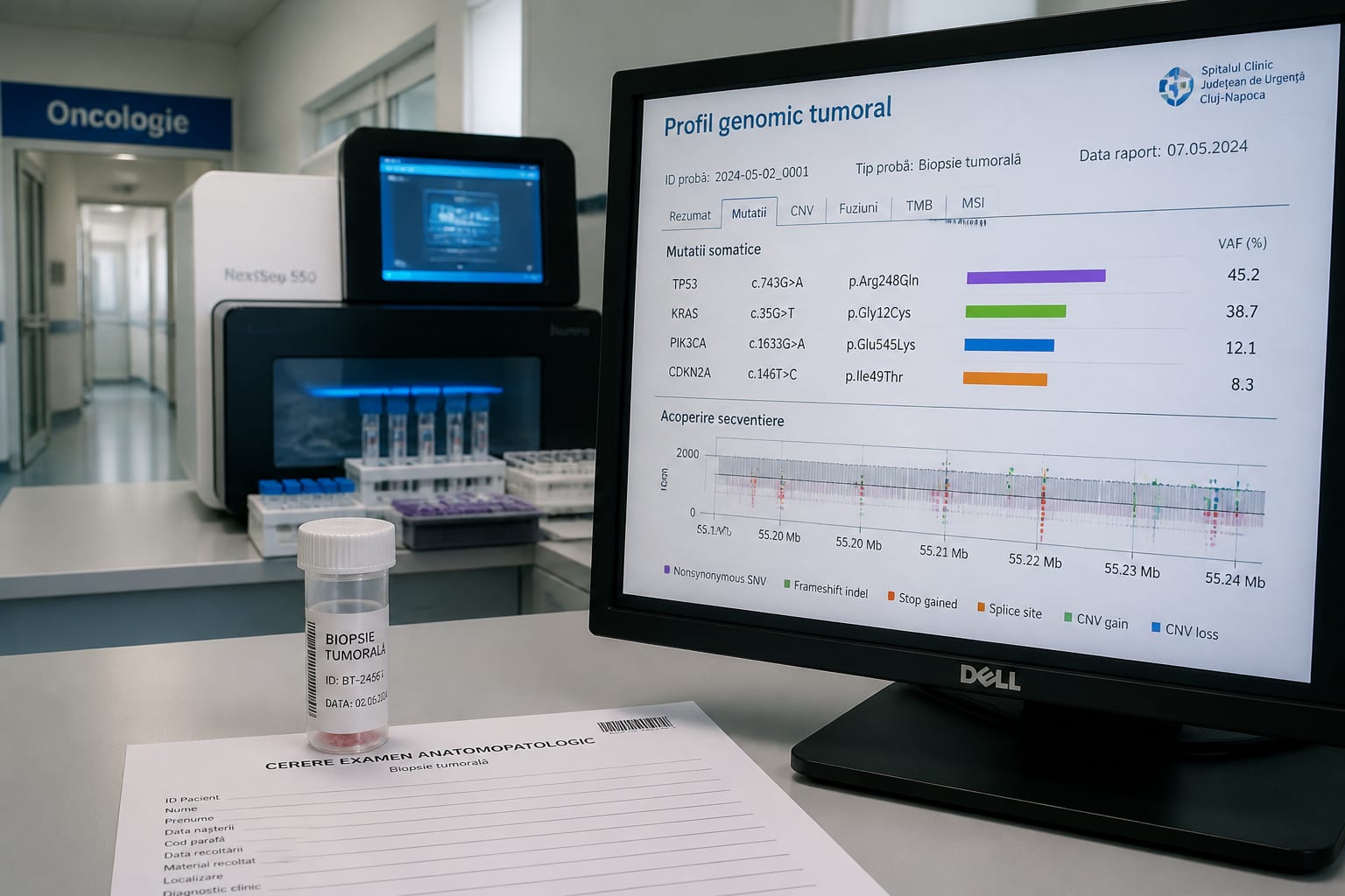 Testarea genetică extinsă a identificat noi opțiuni de tratament pentru 28% dintre pacienții oncologici