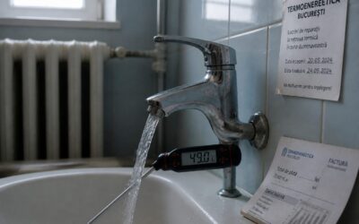 Locatarii din București pot solicita facturi reduse pentru apa caldă livrată sub 50 de grade Celsius