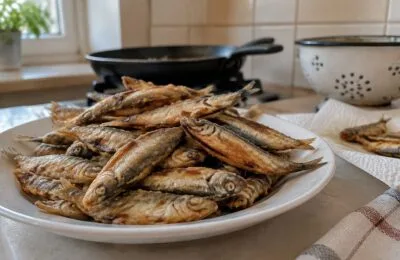 Mihaela Bilic spune că hamsiile prăjite corect nu au multe calorii